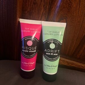 Mixologie 2, 3 oz. each, Top Shelf Luxury Lotions, Aloe Based Formula,new/sealed